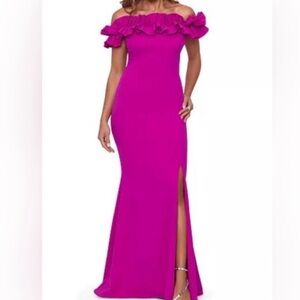 Gorgeous Fuscia Xscape Gown